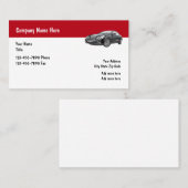 贅沢な車サービス車のなビジネス 名刺 (正面/裏面)