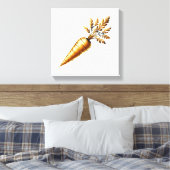 贅沢な金のニンジン キャンバスプリント (インサイチュ (寝室))