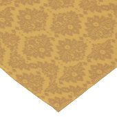 贅沢な金ダマスク織 ショートテーブルランナー (コーナー)