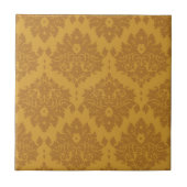 贅沢な金ダマスク織 タイル (正面)