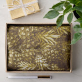 贅沢な金パイナップル 薄葉紙 (ギフト)