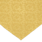 贅沢な金花模様の壁紙 ショートテーブルランナー (コーナー)