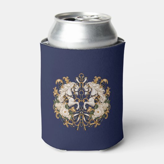 贅沢な馬術の馬 缶クーラー (缶正面)