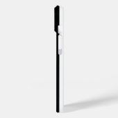 贅沢な黒と金のストライプiPhone 16ケース | グロス仕上げ Case-Mate iPhoneケース (裏面 / 左)