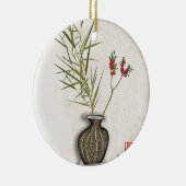 贅沢なfernandesによるikebana 8 セラミックオーナメント (右)