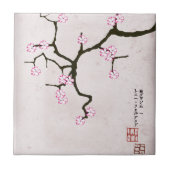 贅沢なfernandesの旧式な花2 タイル (正面)