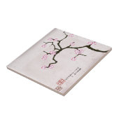 贅沢なfernandesの旧式な花2 タイル (側面)