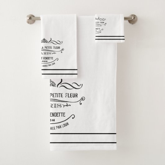 贅沢なL」ホテルDe La Petite Fleur バスタオルセット (インサイチュ)