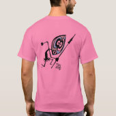 贅沢なTiki著MarquesanTikiのワイシャツ Tシャツ (裏面)