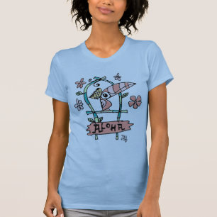 贅沢なTiki著Tikiの鳥タンク Tシャツ