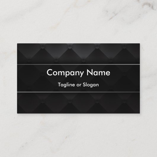 贅沢の黒 名刺 (裏面)