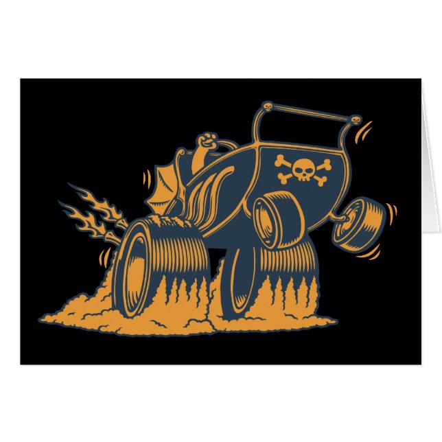 贅沢家のベビーカー (正面横)