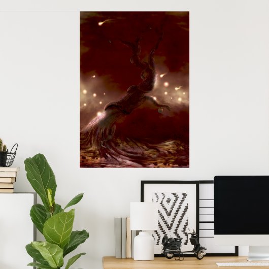 贅沢 – ポスター (ホームオフィス)