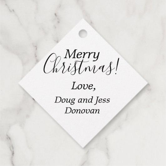 贈お洒落り物のトラックの格言 フェイバータグ (裏面)