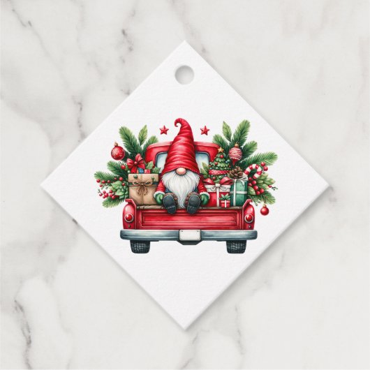 贈お洒落り物のトラックの格言 フェイバータグ (正面)