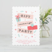 贈お洒落与交換パーティの招待状 招待状 (スタンド正面)