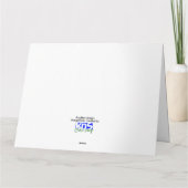 贈もっとも偉大り物はクリスマスのプレゼント カード (裏面)