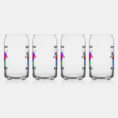 贈りストップ物と信じ一緒にサンタさん ガラス缶 (右)