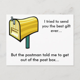 贈り最高の物は今まで？ ポストカード