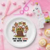 贈り物があなたと一緒に来たら ペーパープレート (パーティー)