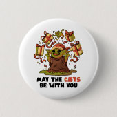 贈り物があなたと一緒に来たら 缶バッジ (正面)