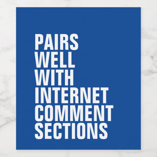 贈り物と上手にペアを組おもしろいむ ワインラベル (シングルラベル)