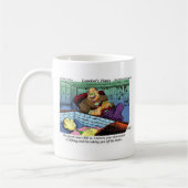 贈り物と収集品におもしろい対するProzac時間 コーヒーマグカップ (左)