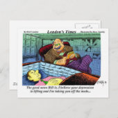 贈り物と収集品におもしろい対するProzac時間 ポストカード (正面/裏面)