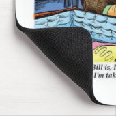 贈り物と収集品におもしろい対するProzac時間 マウスパッド (コーナー)