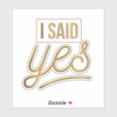 贈り物になる花嫁 – 私はYes金箔と言っフェイクた シール (シート)