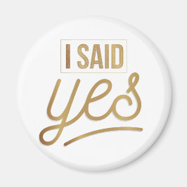 贈り物になる花嫁 – 私はYes金箔と言っフェイクた マグネット