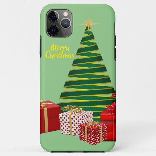 贈り物のある聖降誕祭お目出とう Case-Mate iPhoneケース (裏面)