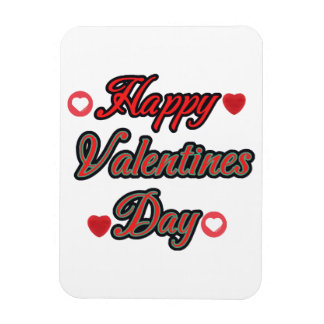 贈り物のための幸せなバレンタインデー マグネット