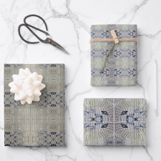 贈り物のトリオが彼のために包む ラッピングペーパーシート (正面)