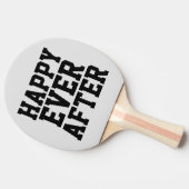 贈り物のパドル結婚が後を絶たない 卓球ラケット (横)