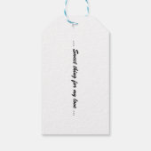 贈り物のパーソナライズラベル |かわいい動物の贈り物ラベル ギフトタグ (裏面)