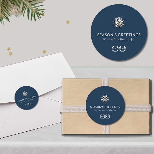 贈り物のホリデーステッ企業のカー ラウンドシール