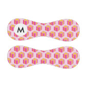 贈り物のモノグラムの背景 野球ボール (パネル)