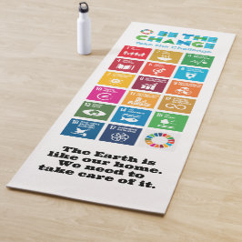 贈り物の変感動的更 – パーソナライズされた ヨガマット