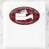 贈り物の奇妙なダシュント 楕円形シール (バッグ)