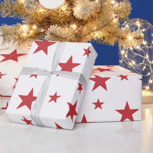 贈り物の星 ラッピングペーパー (クリスマス)