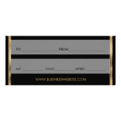 贈り物の証そうピンク💋唇 ラックカード (裏面)