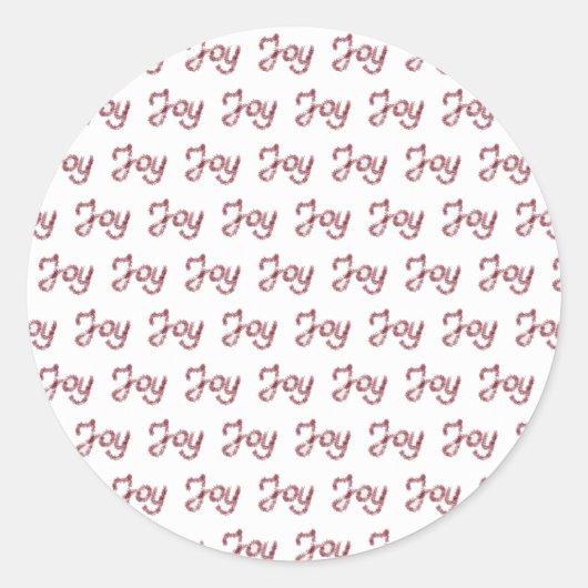 贈り物の贈り物に最高の貼る喜び ラウンドシール (正面)