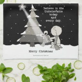 贈り物の贈り物 – クリスマス キッチンタオル (折り畳み)