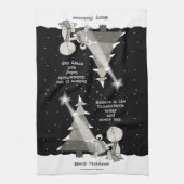 贈り物の贈り物 – クリスマス キッチンタオル (縦)