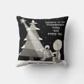 贈り物の贈り物 – クリスマス クッション (裏面)