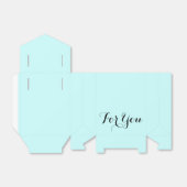 贈り物の青をお願い フェイバーボックス (折り畳みなし)