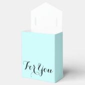 贈り物の青をお願い フェイバーボックス (オープン)