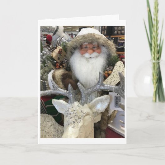 贈り物は包まれたクリスマスに飾る カード (正面)