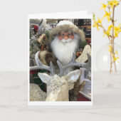 贈り物は包まれたクリスマスに飾る カード (黄色い花)